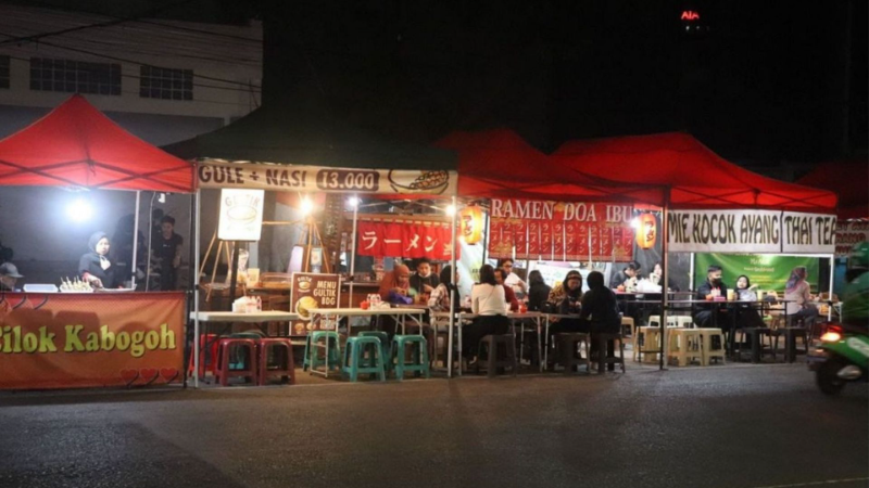 Kuliner Bandung Malam Hari